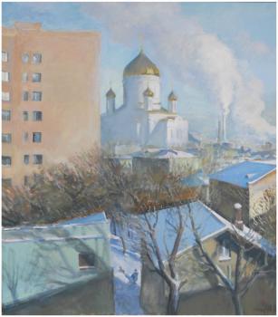 Храм  | холст, масло 100Х80